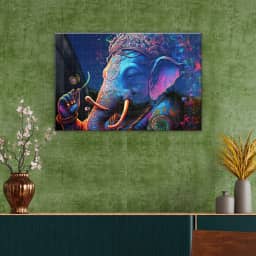 Rainbow Ganesha 