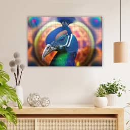 Most Colorful Peacock You Have to See to Believe