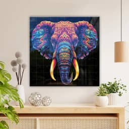 Elephant Beautiful PopArt