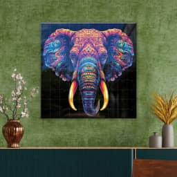 Elephant Beautiful PopArt
