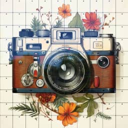 Vintage Camera Art