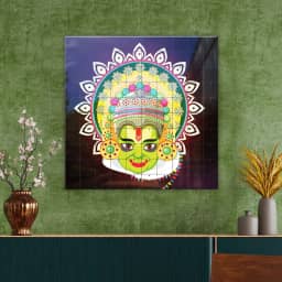 Kathakali Dancer Head