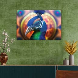 Most Colorful Peacock You Have to See to Believe