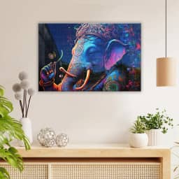 Rainbow Ganesha 