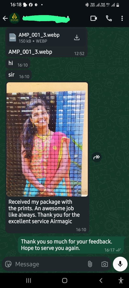 Customer Testimonial
