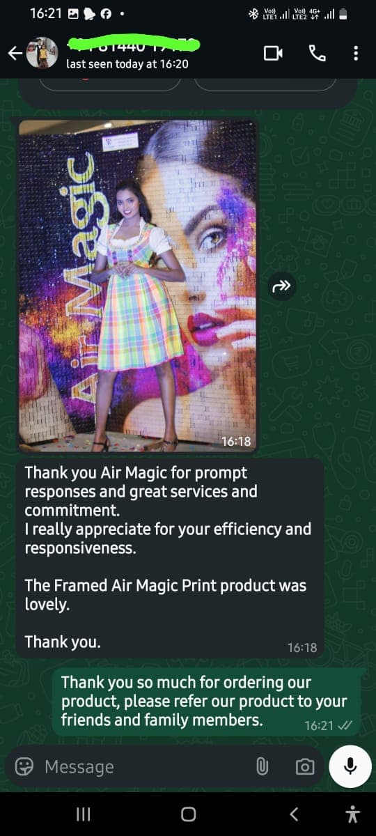 Customer Testimonial
