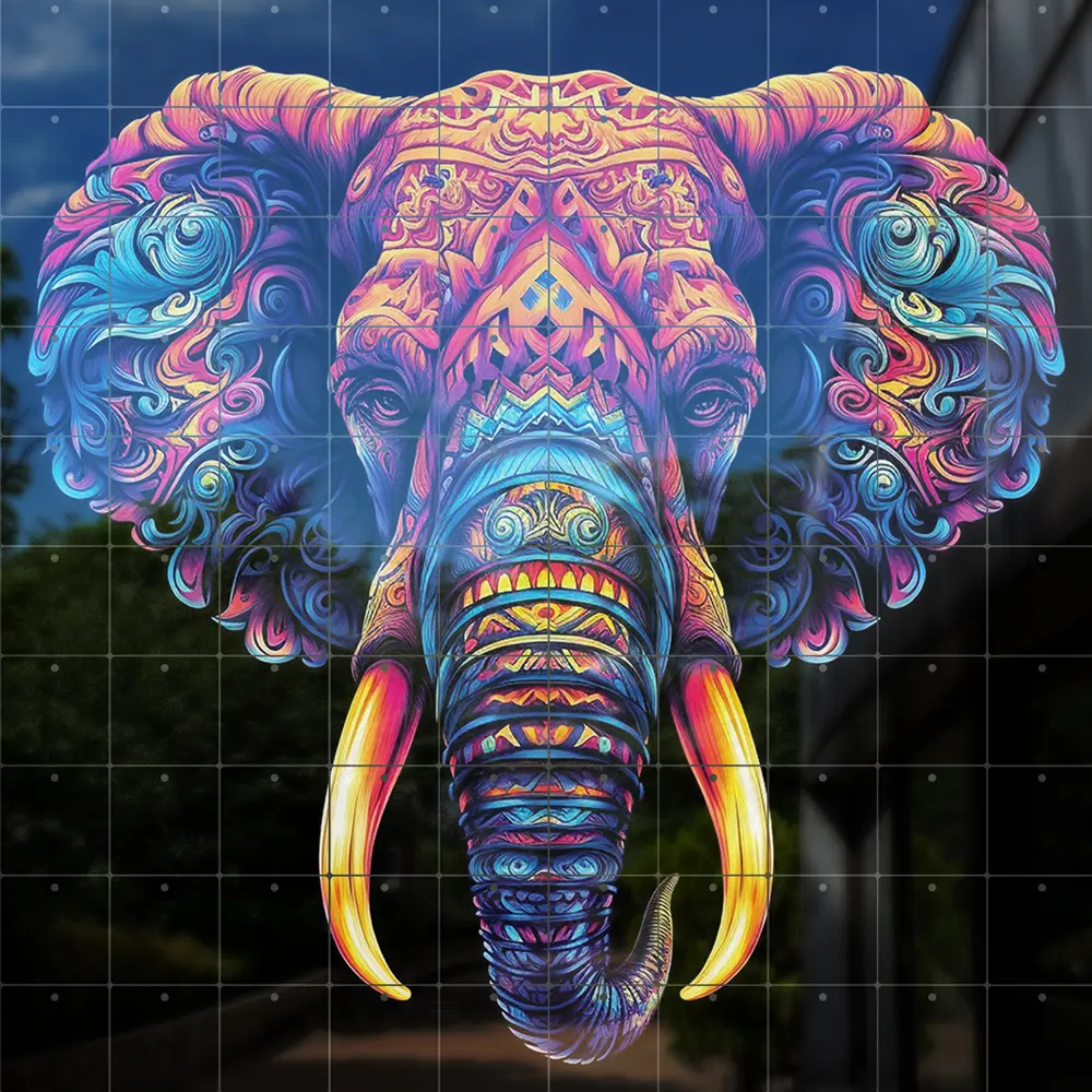 Elephant Beautiful PopArt
